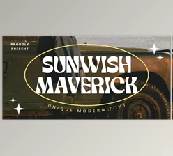 Download Sunwish Maverick Font
