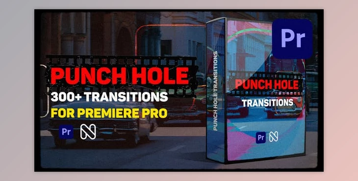 Download Punch Hole Transitions for Premiere | VideoHive 35961729