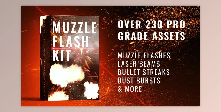 Download Real Muzzle Flash Kit (Videohive 29449489) - AE Project