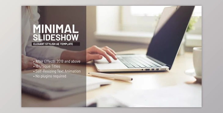 Download Minimal Slideshow (Videohive 36333082) - AE Project