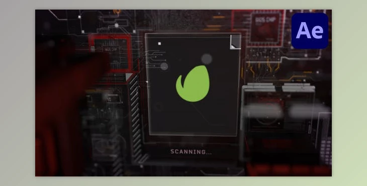 Download 3D Hand Scan – Intro (Videohive 38536618) - AE Project