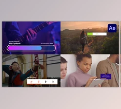 Download Progress Bars and Loaders (Videohive 38440135) - AE Project
