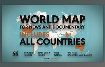 Download <span class='badge badge-warning'>World</span> <span class='badge badge-warning'>Map</span> – For News and Documentary (<span class='badge badge-warning'>Videohive</span> 35770205) - AE <span class='badge badge-warning'>Project</span>