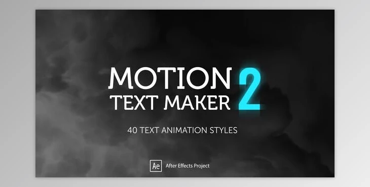 Download Motion Text Maker 2 (Videohive 35846444) - AE Project