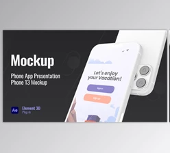 Download Mobile App Mockup (Videohive 38512022) - AE Project