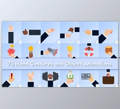 Download Hand Gestures And Objects Animations (Videohive 33498232) - AE Project