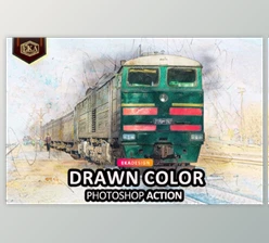 Download Drawn Color Photoshop Action GraphicRiver - 32784152
