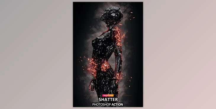 Download Shatter Photoshop Action GraphicRiver - 34146550