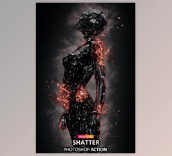 Download Shatter Photoshop Action GraphicRiver - 34146550