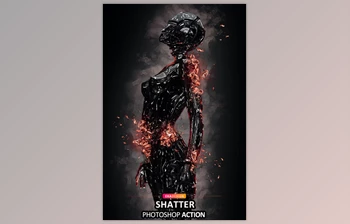 Download Shatter Photoshop <span class='badge badge-warning'>Action</span> GraphicRiver - 34146550