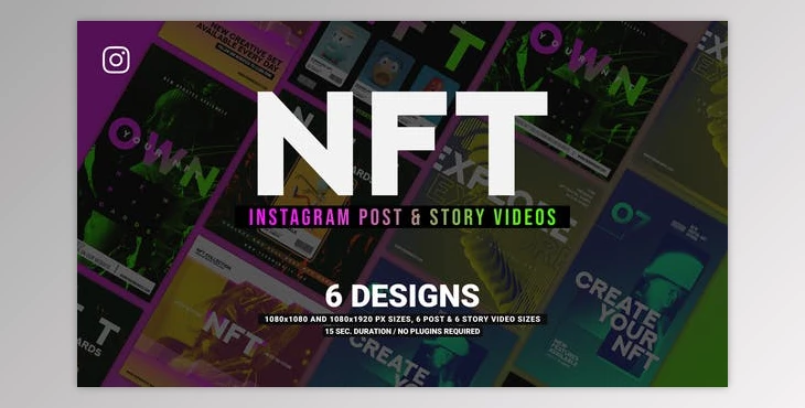 Download NFT Promotion Instagram (Videohive 38411675) - AE Project