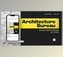 Download Architecture Bureau Social Media Promo Posts (Videohive 38553949) - AE Project