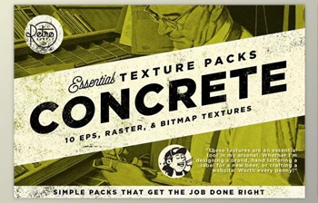 Download Retrosupply – Concrete <span class='badge badge-warning'>Textures</span> Pack for Photoshop
