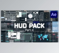Download HUD Pack | Part 4 (Videohive 38583297) - AE Project