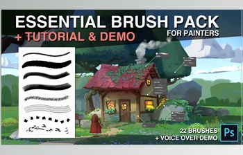 Download Artstation – Florian Coudray – Essential brush pack for <span class='badge badge-warning'>painters</span> + Demo & Tutorial