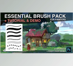 Download Artstation – Florian Coudray – Essential brush pack for painters + Demo & Tutorial