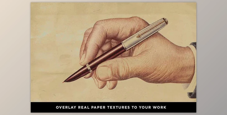 Download RetroSupply – Paper Artifacts | Texture & Ephemera Bundle for Photoshop