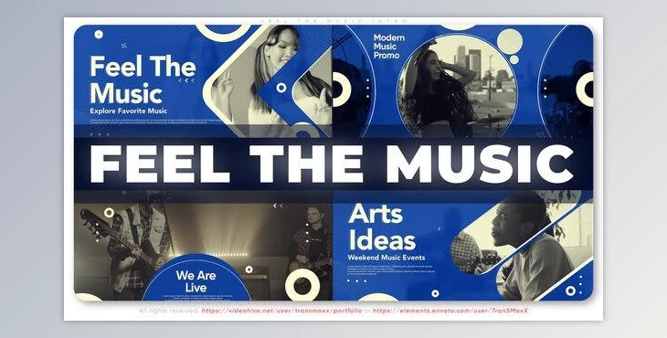 Download Feel The Music Intro (Videohive 38600535) - AE Project