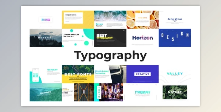Download Typography Slides (Videohive 37691305) - AE Project