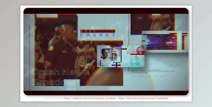 Download Breaking News Crash Intro (Videohive 38544990) - AE Project