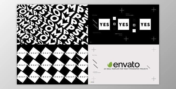 Download Typo Stomp Opener (Videohive 38583185) - AE Project