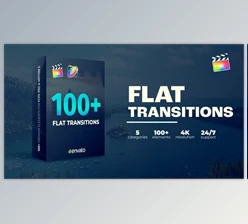 Download Flat Transitions | FCPX (Videohive 38620423)