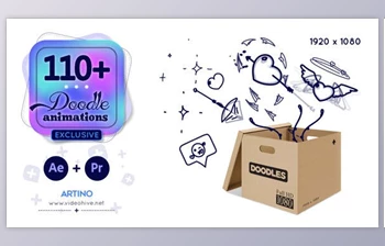 Download 110 Animated Doodles <span class='badge badge-warning'>Pack</span> (<span class='badge badge-warning'>Videohive</span> 28732986) - AE Project