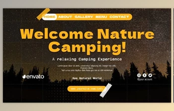 Download Traveling and <span class='badge badge-warning'>Camping</span> Slideshow (Videohive 38595497) - AE Project