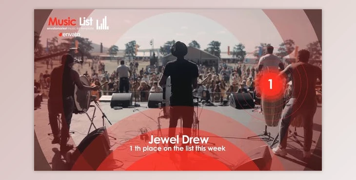 Download Music Top 10 Music Top 10 (Videohive 38559098) - AE Project
