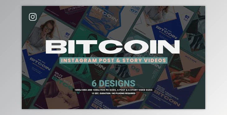 Download Bitcoin Promotion Instagram (Videohive 38535390) - AE Project