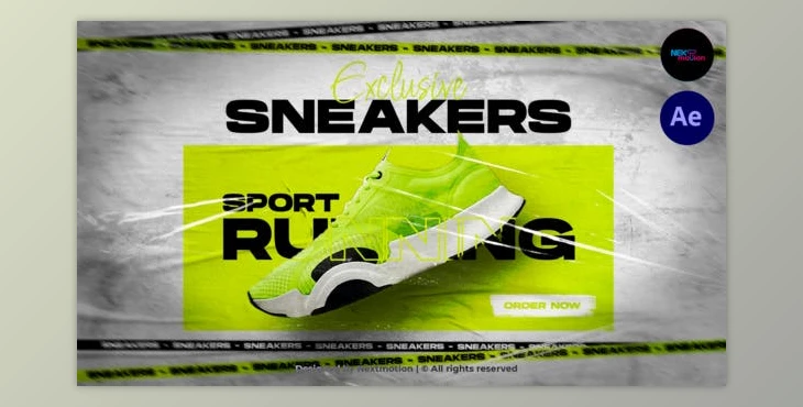 Download Sneakers Promo (Videohive 38511976) - AE Project