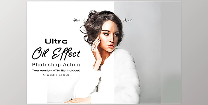 Download Ultra Oil Effect Photoshop Action CreativeMarket - 7368949