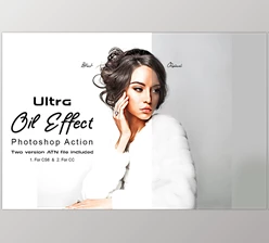 Download Ultra Oil Effect Photoshop Action CreativeMarket - 7368949