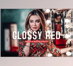 Download Glossy Red Pro Lightroom Presets CreativeMarket - 7375254