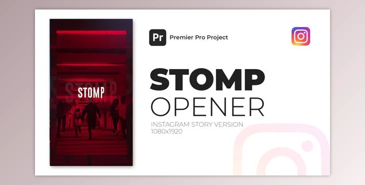 Download Stomp Opener Instagram Story | MOGRT (Videohive 38632282) - PR Project