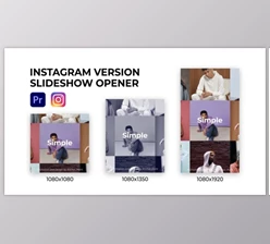 Download Slideshow Opener | Instagram (Videohive 38622386)