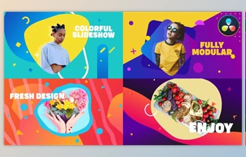 Download Smooth Colorful <span class='badge badge-warning'>Slideshow</span> | DaVinci Resolve (<span class='badge badge-warning'>Videohive</span> 38490186)