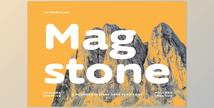 Download Magstone Sans Round Display Font
