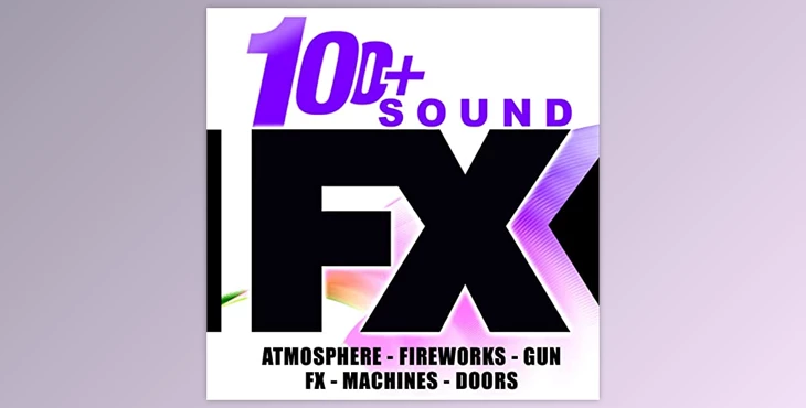 Download FXStudio 100 Sound FX (Atmosphere Fireworks Gun Fx Machines Doors) FLAC