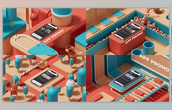 Download Isometric Phone <span class='badge badge-warning'>Display</span> (Videohive 38649191) - AE Project