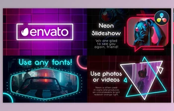 Download Neon <span class='badge badge-warning'>Slideshow</span> for DaVinci Resolve (<span class='badge badge-warning'>Videohive</span> 38600958)