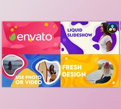 Download Liquid Slideshow | DaVinci Resolve (Videohive 38553968)
