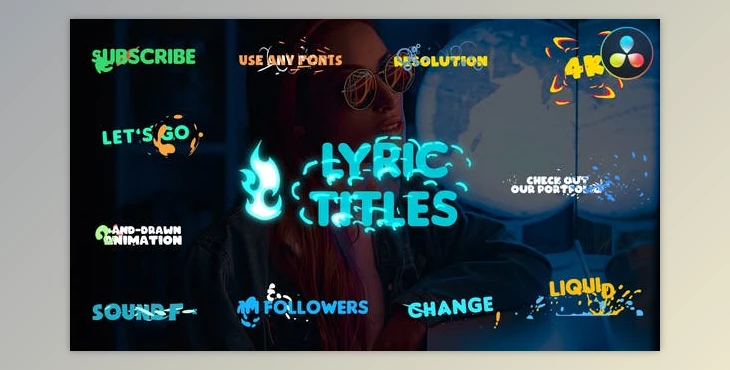 Download Lyric Titles | DaVinci Resolve (Videohive38555022)