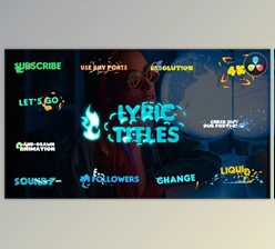 Download Lyric Titles | DaVinci Resolve (Videohive38555022)