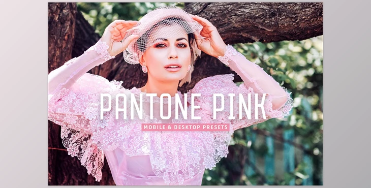 Download Pantone Pink Pro Lightroom Presets CreativeMarket - 7382506