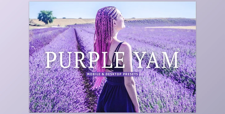 Download Purple Yam Pro Lightroom Presets CreativeMarket - 7382520