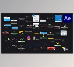 Download Streamer Pack – Donations, Banners, Countdowns, Links (Videohive 38726217) - AE Project