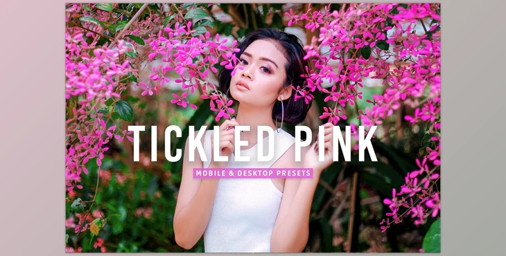 Download Tickled Pink Pro Lightroom Presets CreativeMarket - 7387232