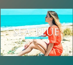 Download Sea Blue Pro Lightroom Presets CreativeMarket - 7387226