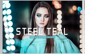 Download Steel Teal Pro <span class='badge badge-warning'>Lightroom</span> Presets <span class='badge badge-warning'>CreativeMarket</span> - 7387229